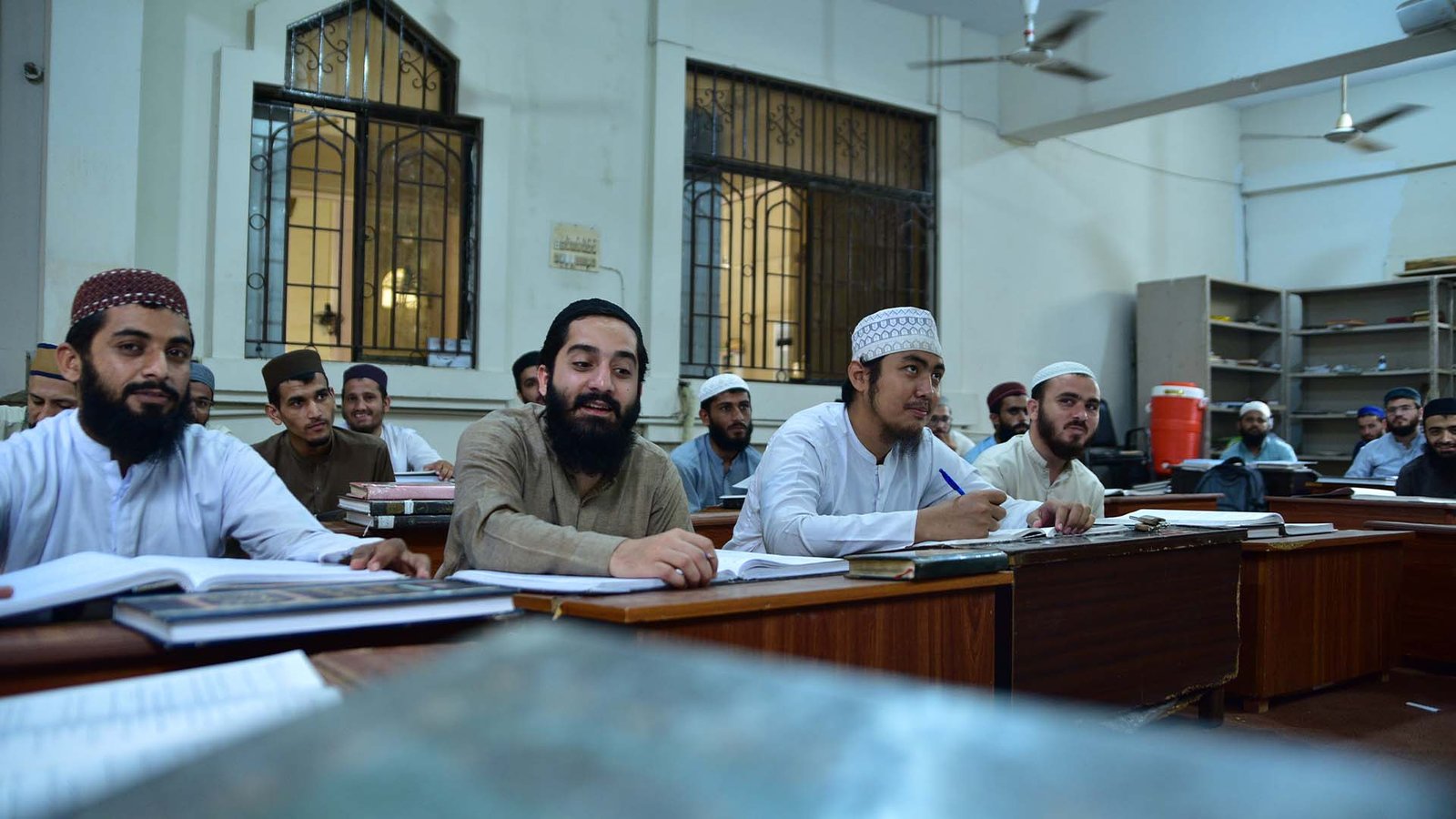 Classroom learning session